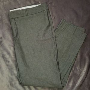 Black and white patterned Banana Republic pants